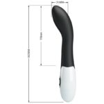 Bishop Vibratore G-Spot 30 Modalit Nero - Pretty Love - immagine 7