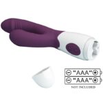 Andre Vibratore Rabbit E Stimolatore Punto G Viola - Pretty Love - immagine 9