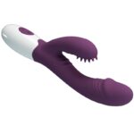 Andre Vibratore Rabbit E Stimolatore Punto G Viola - Pretty Love - immagine 5