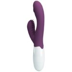 Andre Vibratore Rabbit E Stimolatore Punto G Viola - Pretty Love - immagine 3