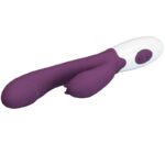 Andre Vibratore Rabbit E Stimolatore Punto G Viola - Pretty Love - immagine 6