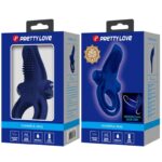 Bronson Anello Doppio Con Vibrazione Blu - Pretty Love - immagine 9