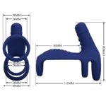 Anello Vibrante Elish Con Estensione Blu - Pretty Love - immagine 4