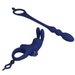 Ayad Anello Vibratore Rabbit Con Spina Blu - Pretty Love - immagine 6