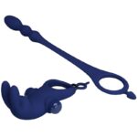 Ayad Anello Vibratore Rabbit Con Spina Blu - Pretty Love - immagine 7