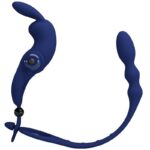 Ayad Anello Vibratore Rabbit Con Spina Blu - Pretty Love - immagine 2