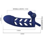 Altaf Anello Vibratore Con Guaina In Silicone Blu - Pretty Love - immagine 7