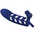 Altaf Anello Vibratore Con Guaina In Silicone Blu - Pretty Love - immagine 3