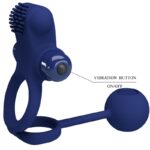 Remington Doppio Anello Vibrante Con Spina Blu - Pretty Love - immagine 7