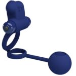 Remington Doppio Anello Vibrante Con Spina Blu - Pretty Love - immagine 3