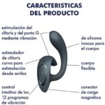 G For Goddess 1 Vibratore Coniglio Grigio Scuro - Satisfyer - immagine 4