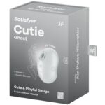 Cutie Ghost Vibratore Lay-On Bianco - Satisfyer - immagine 5