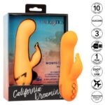 Montecito Muse Vibratore Rabbit Orange By California Dreaming - Calexotics - immagine 9