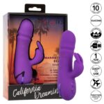 Manhattan Beach Marvel Vibratore Rabbit Viola Di California Dreaming - Calexotics - immagine 9