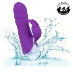 Manhattan Beach Marvel Vibratore Rabbit Viola Di California Dreaming - Calexotics - immagine 6