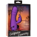 Manhattan Beach Marvel Vibratore Rabbit Viola Di California Dreaming - Calexotics - immagine 10