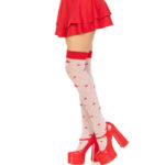 Calzini A Fungo Rosso/Bianco - Leg Avenue - immagine 3