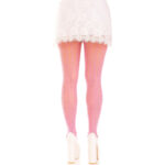Medias Con Aberturas Corazon & Lazos Rosa - Leg Avenue - immagine 2