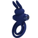 Darey Doppio Anello Vibrante Coniglio Blu - Pretty Love