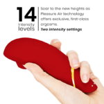 Premium 2 Stimolatore Clitorale Bordeaux - Womanizer - immagine 5