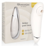 Premium 2 Stimolatore Clitorale Grigio Caldo - Womanizer