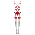 Thiara Lc 20213 Set Body + Medias Roja S/M - Livco Corsetti Fashion - immagine 6