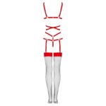 Thiara Lc 20213 Set Body + Medias Roja S/M - Livco Corsetti Fashion - immagine 7