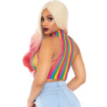 Top Rete Multicolore - Leg Avenue - immagine 2