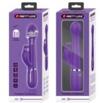 Dejon Vibratore Rabbit 3 In 1 Multifunzione Viola - Pretty Love - immagine 11