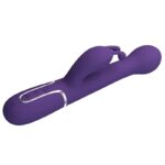Dejon Vibratore Rabbit 3 In 1 Multifunzione Viola - Pretty Love - immagine 4