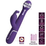 Dejon Vibratore Rabbit 3 In 1 Multifunzione Viola - Pretty Love