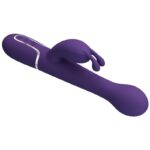 Dejon Vibratore Rabbit 3 In 1 Multifunzione Viola - Pretty Love - immagine 7