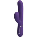 Perlita Vibratore G-Spot 3 In 1 Multifunzione Viola - Pretty Love - immagine 2