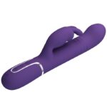 Coale Vibratore Coniglio Carbone 4 En 1 Viola - Pretty Love - immagine 4