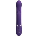 Coale Vibratore Coniglio Carbone 4 En 1 Viola - Pretty Love - immagine 3