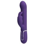 Coale Vibratore Coniglio Carbone 4 En 1 Viola - Pretty Love - immagine 2