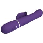 Zalin Perle Vibratore Coniglio 4 En 1 Viola - Pretty Love - immagine 6