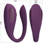 Aari Massaggiatore Clitorideo Viola App Gratuita - Pretty Love - immagine 4