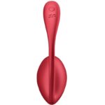 Shiny Petal Stimolatore Con Telecomando G-Point Rosso App Gratuita - Satisfyer - immagine 5