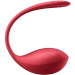 Shiny Petal Stimolatore Con Telecomando G-Point Rosso App Gratuita - Satisfyer - immagine 2