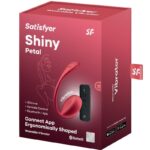 Shiny Petal Stimolatore Con Telecomando G-Point Rosso App Gratuita - Satisfyer - immagine 7