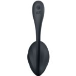 Ribbed Petal Stimolatore Punto G Telecomando Nero App Gratuita - Satisfyer - immagine 3