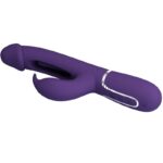 Vibratore Multifunzione Kampas Rabbit 3 In 1 Con Lingua Viola - Pretty Love - immagine 4