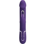 Vibratore Multifunzione Kampas Rabbit 3 In 1 Con Lingua Viola - Pretty Love - immagine 3