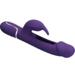 Vibratore Multifunzione Kampas Rabbit 3 In 1 Con Lingua Viola - Pretty Love - immagine 5