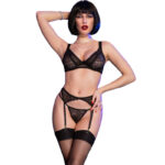 Cr 4692 Set Cuatro Piezas Nero S - Chilirose