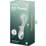 Air Pump Booty 3 Vibratore Anale Gonfiabile Grigio Verde - Satisfyer - immagine 6