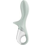 Air Pump Booty 3 Vibratore Anale Gonfiabile Grigio Verde - Satisfyer