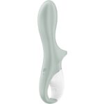 Air Pump Booty 3 Vibratore Anale Gonfiabile Grigio Verde - Satisfyer - immagine 4