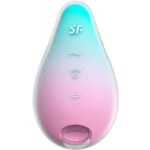 Mermaid Vibes Stimolatore E Vibratore Menta E Rosa - Satisfyer - immagine 2
